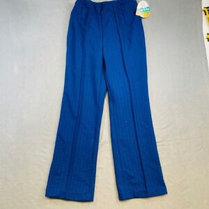 VTG NWT Deadstock Kmart Women Pull On Pants Blue Japan High Waist Size 16